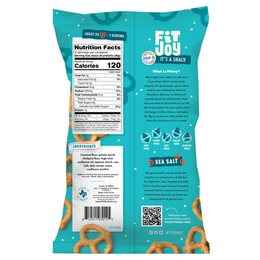 Grain Free Sea Salt Pretzel Twists